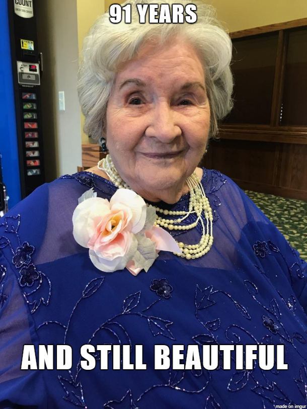 ENTRIES: Gorgeous Grandma